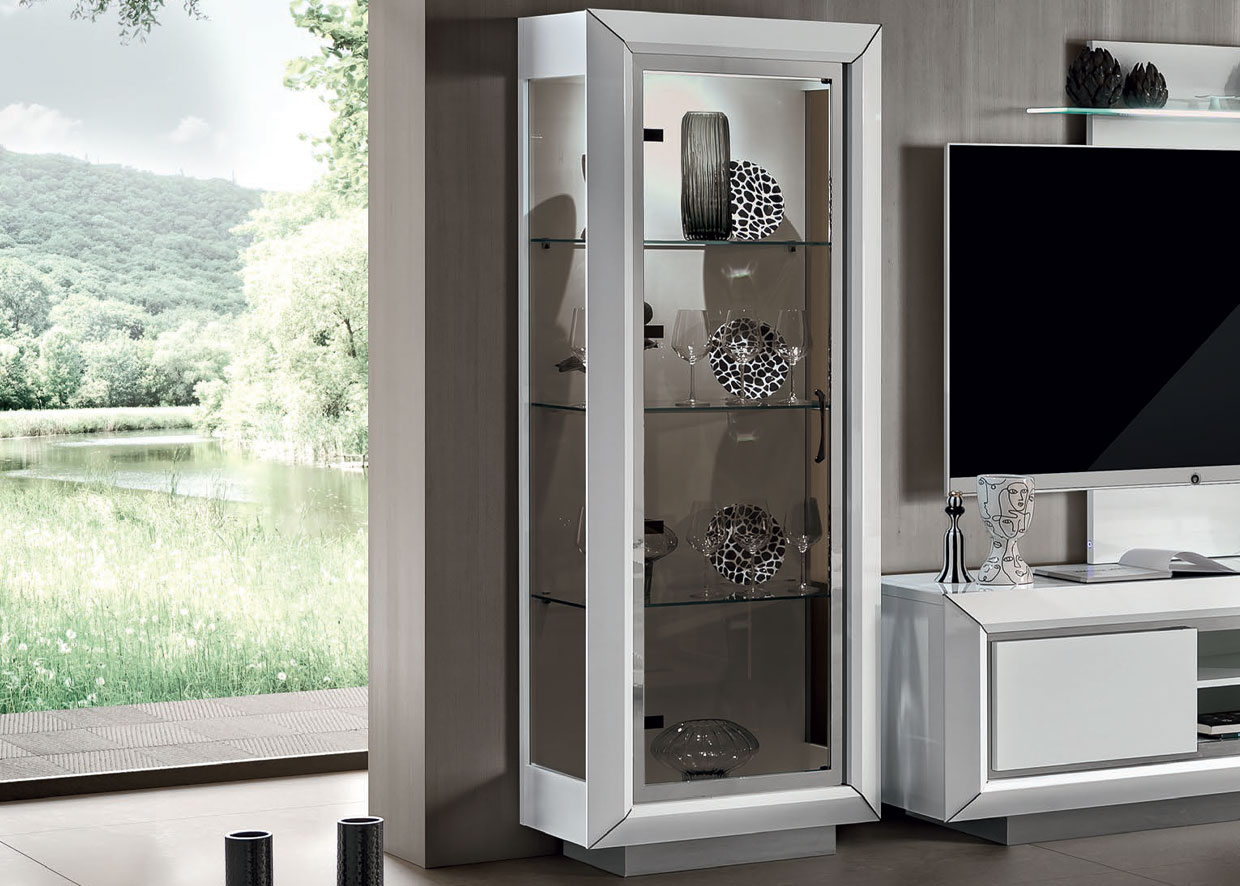 ELITE BIANCO Витрина 1-ств Camelgroup