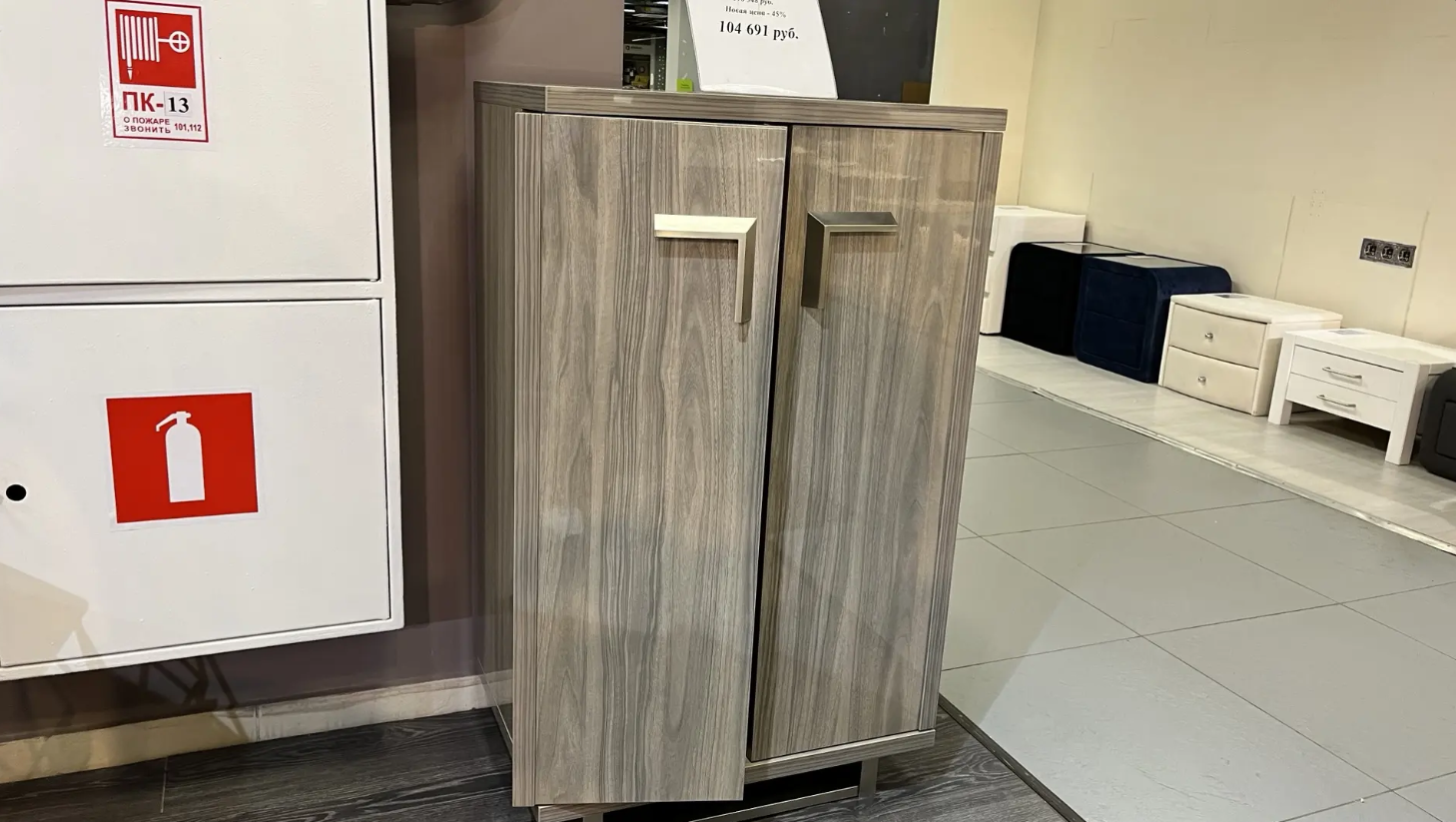 VOLARE VENETIAN GREY Комод-бар Camelgroup