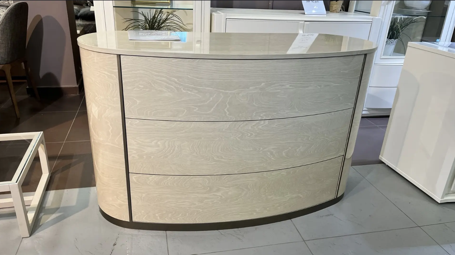 ROUND SABBIA Комод низкий Camelgroup