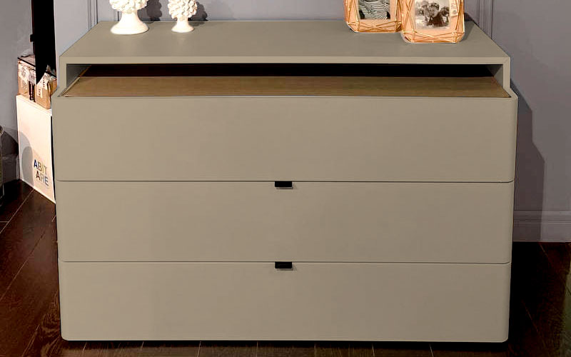 Комод QUARZO, цвет ECO PEPE, экокожа ECOPELLE PARIS 750 