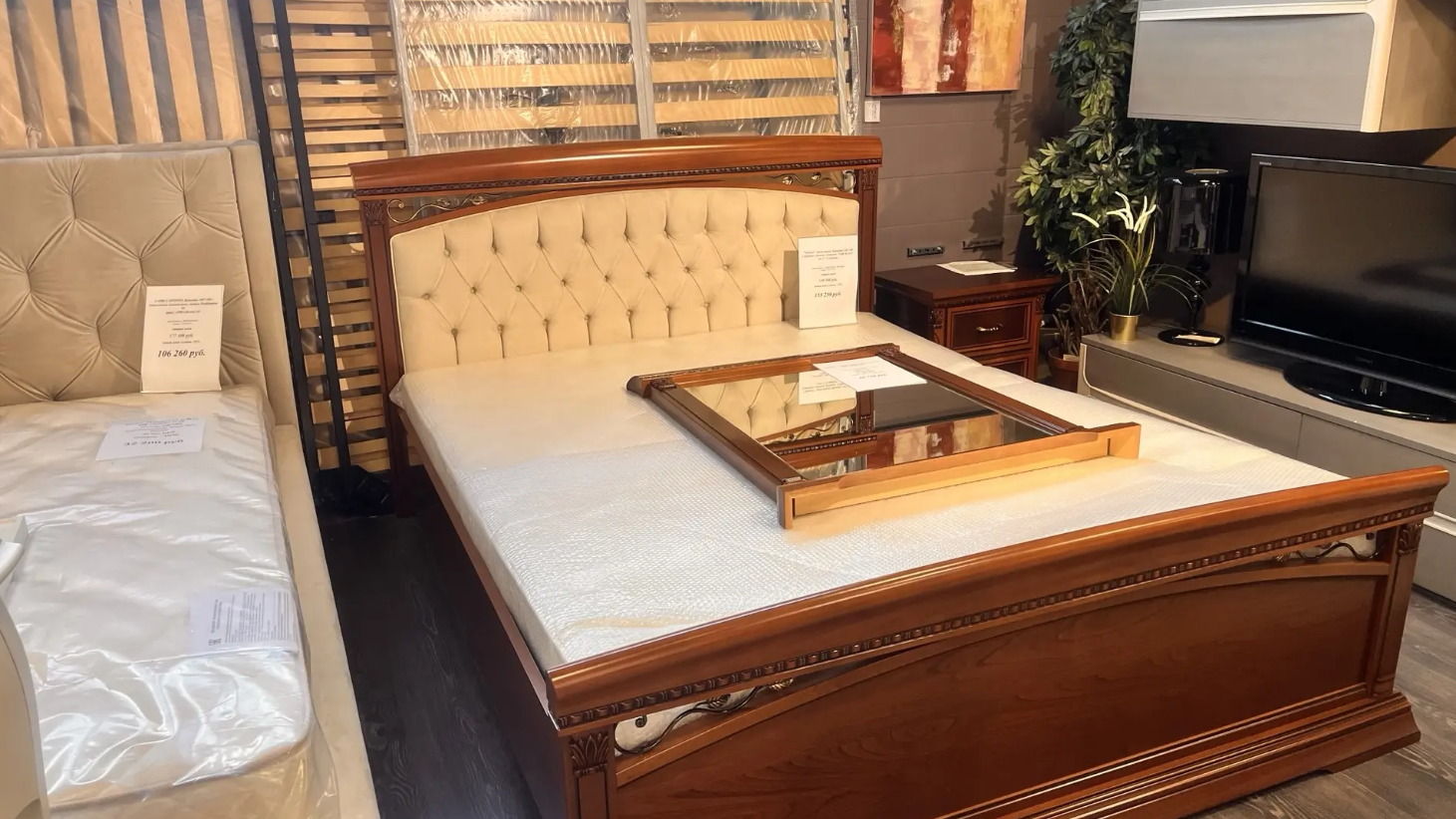 TREVISO CILIEGIO кровать 160*200 Camelgroup
